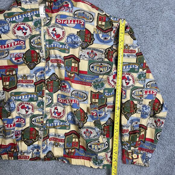 Eastboy Jacket Adult Large Full Zip All Over Print Hoodie - Picture 3 of 11